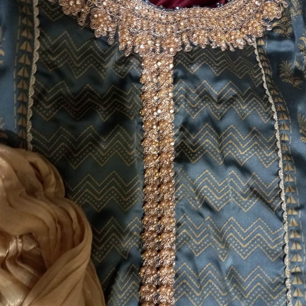 Silk dress medium
